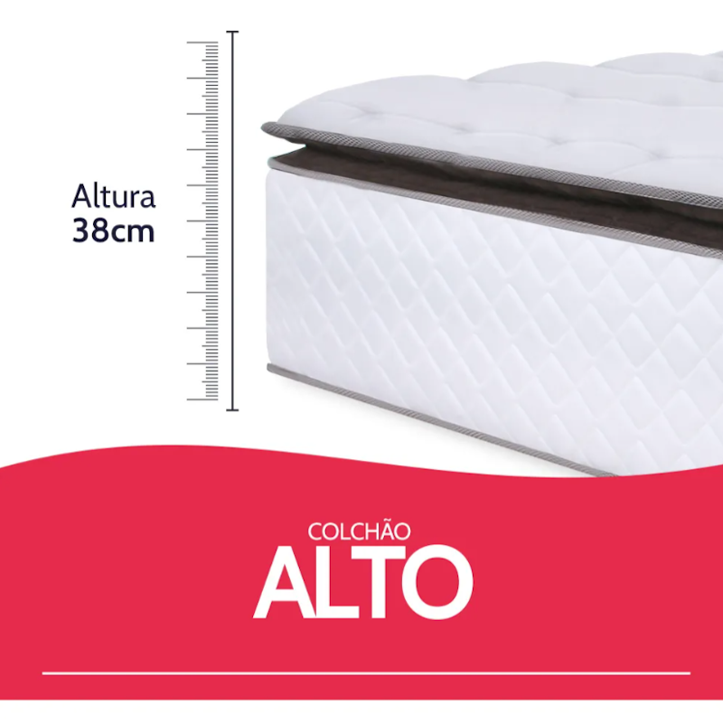 Cama Box Queen Premium Sleep 5