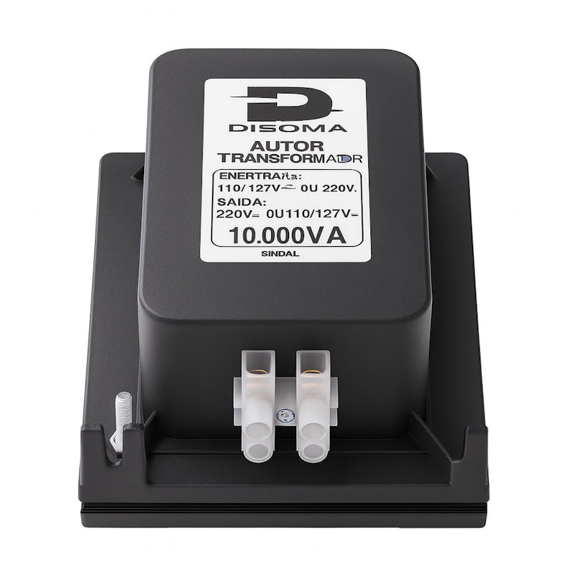 Transformador 10.000 VA com Conector Sindal Bivolt Disoma 4