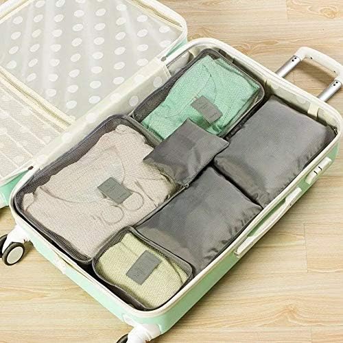 Kit 6 Sacos Bolsas Organizador de Mala Casas Almeida 2