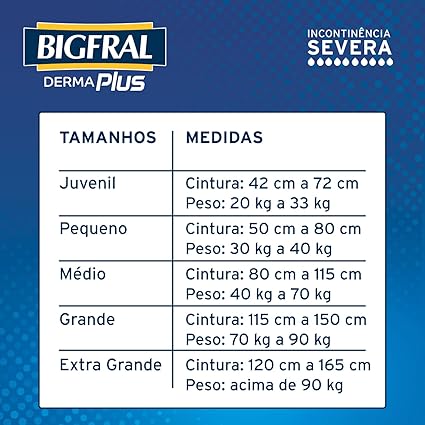 Fralda Bigfral Derma Plus Noturna 5