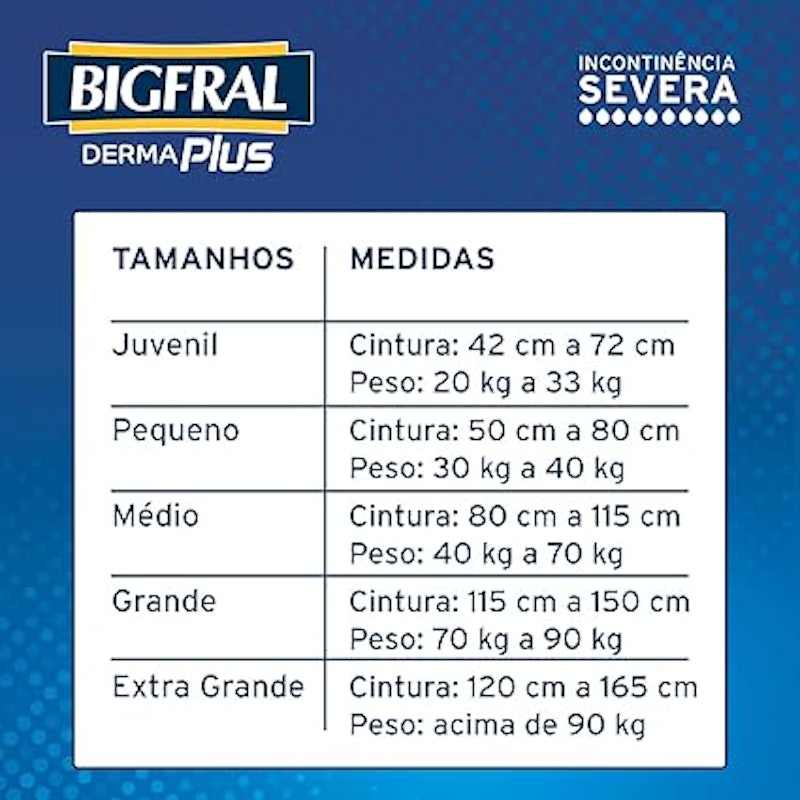 Fralda Bigfral Derma Plus Noturna 5