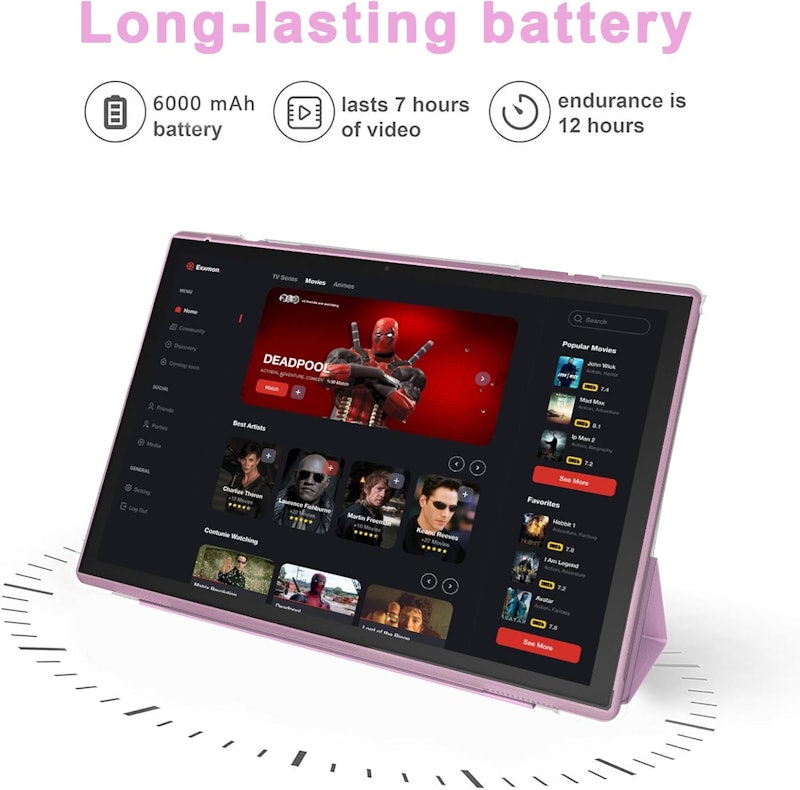 Tablet Android de 10 Polegadas com Capa Stylus 2