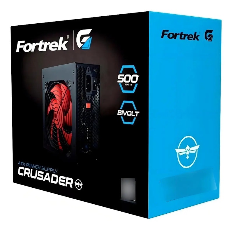 Fonte Gamer ATX Fortrek Crusader 500 W 5
