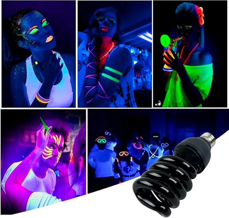 Lâmpada de Luz Negra Fluorescente Ultra Violeta 36w Espiral 2