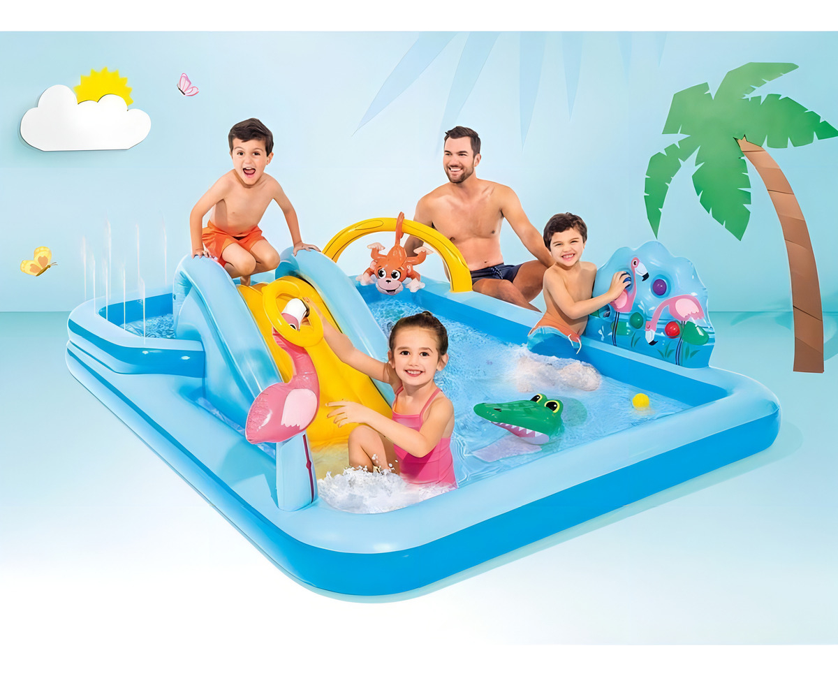 Piscina Playground Aventura na Floresta 493 L 2