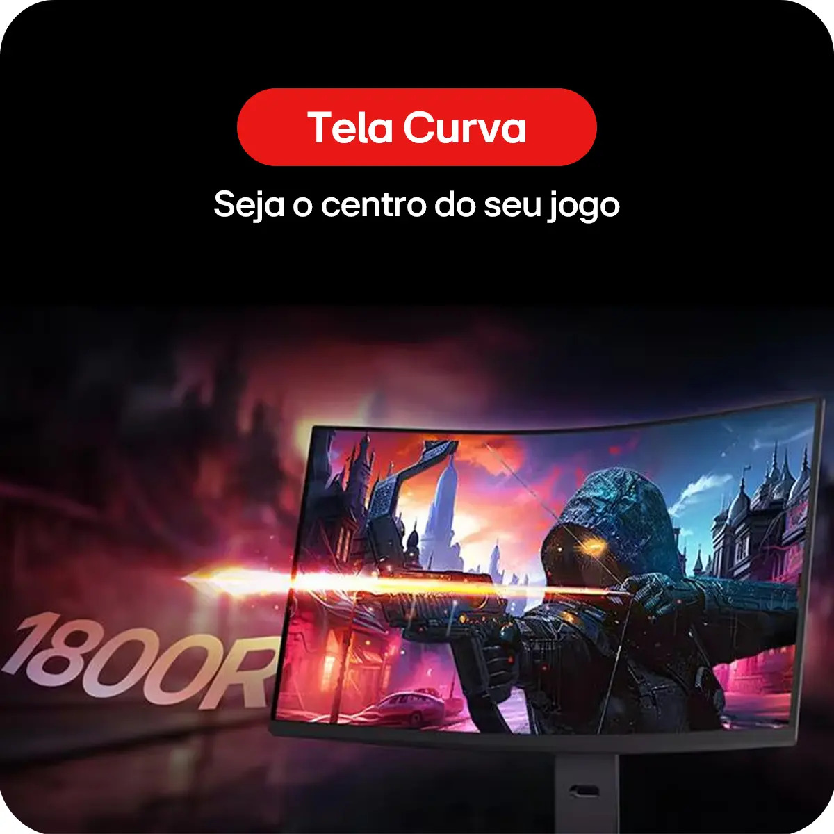 Monitor Gamer LG UltraGear Curvo 4