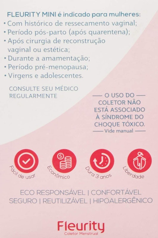Mini Coletor Menstrual Fleurity 3