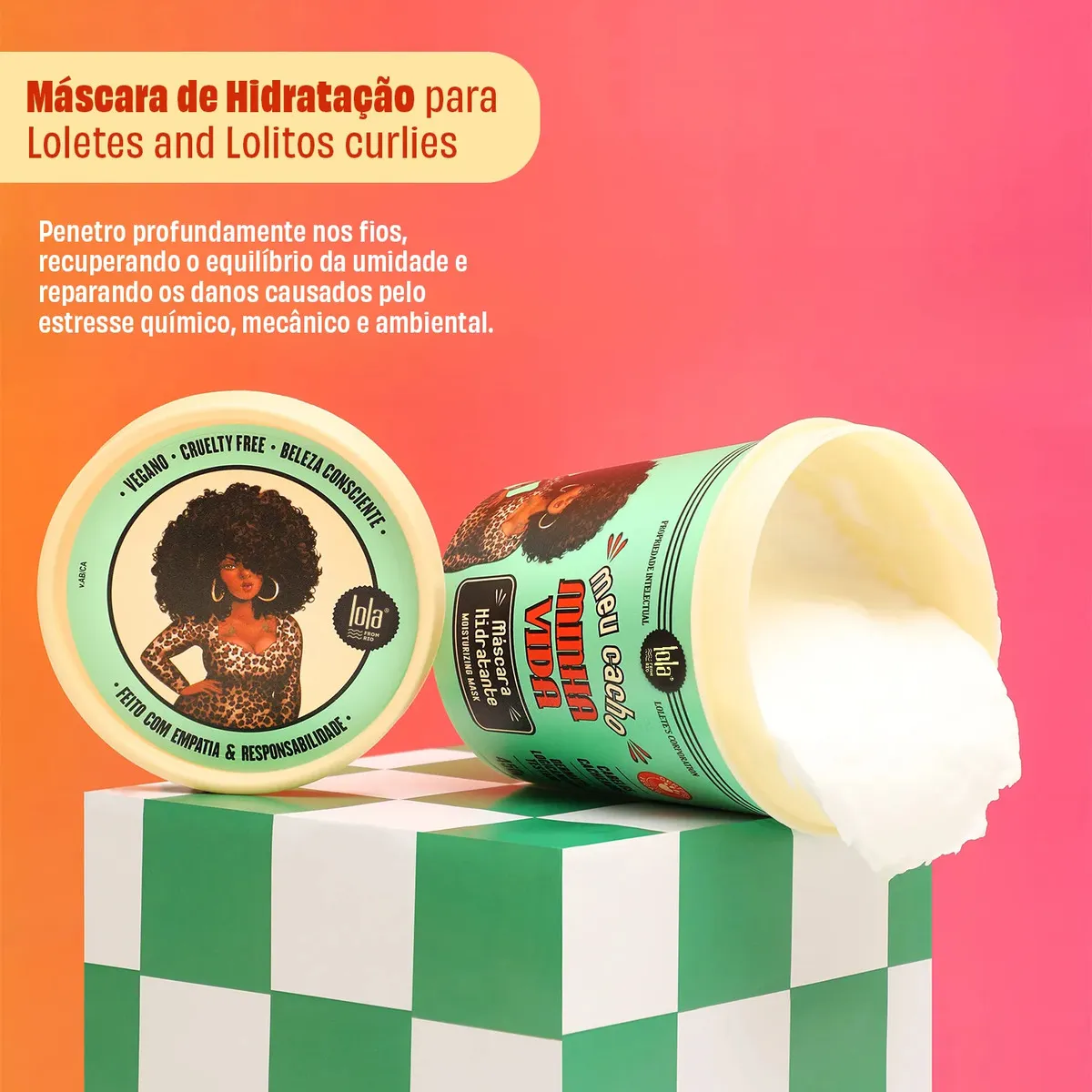 Meu Cacho Minha Vida - Máscara  2