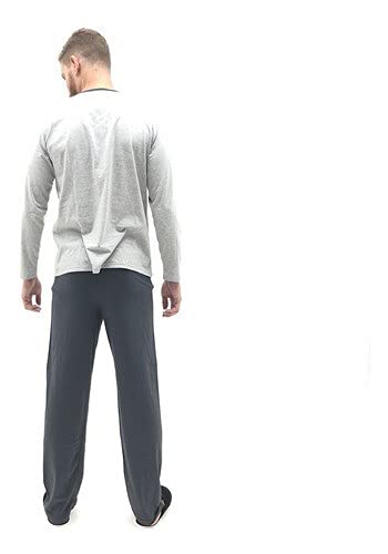 Pijama Masculino Adulto Manga Longa 4