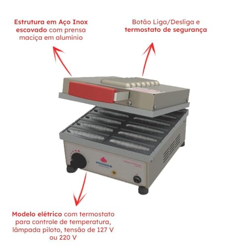 Máquina para Crepe Suíço 3
