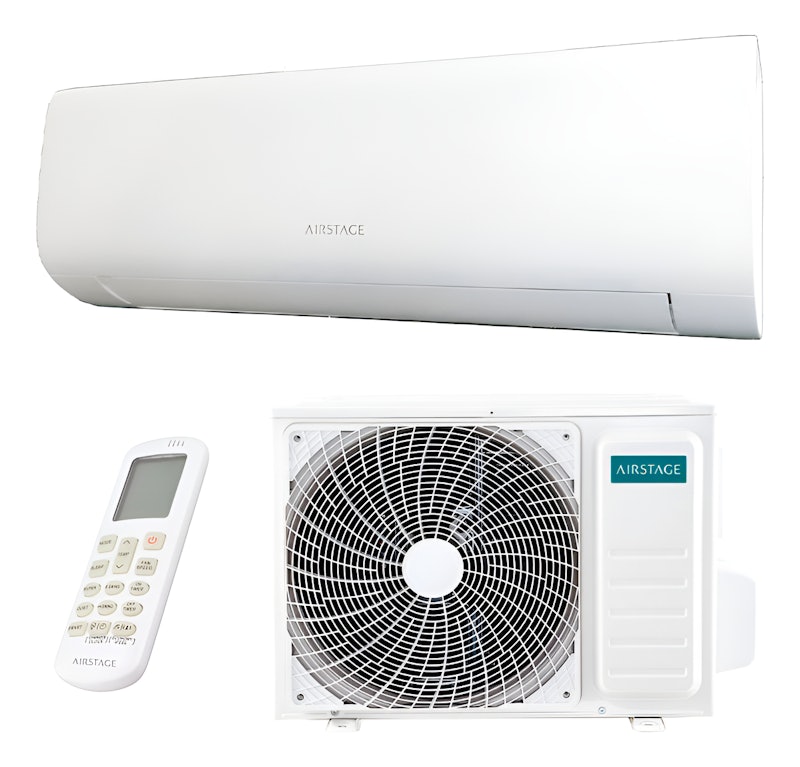 Ar-Condicionado Split High Wall Inverter Fujitsu Airstage Essencial 12.000 BTU/h Quente e Frio R-32 220 V 1