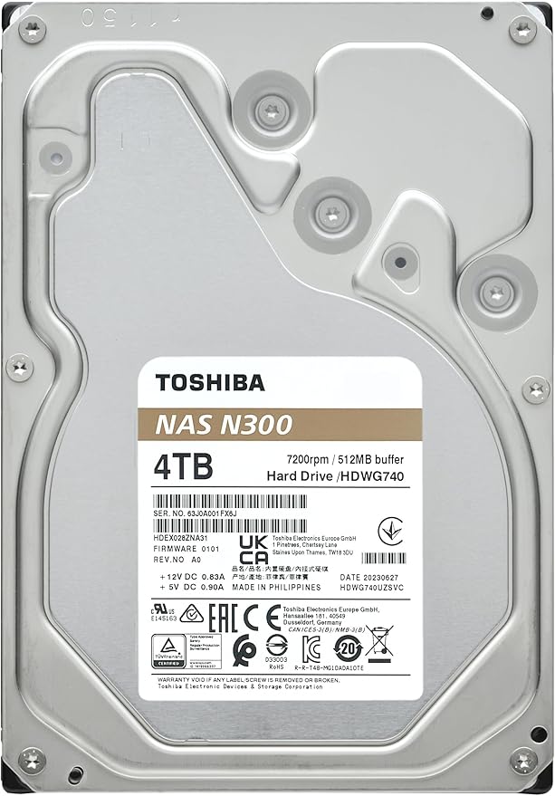Unidade de Disco Rígido Interna NAS N300 5