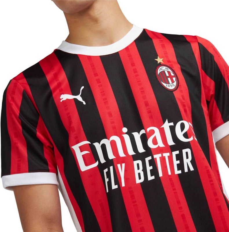 Camisa AC Milan 24/25 Home Masculina 4