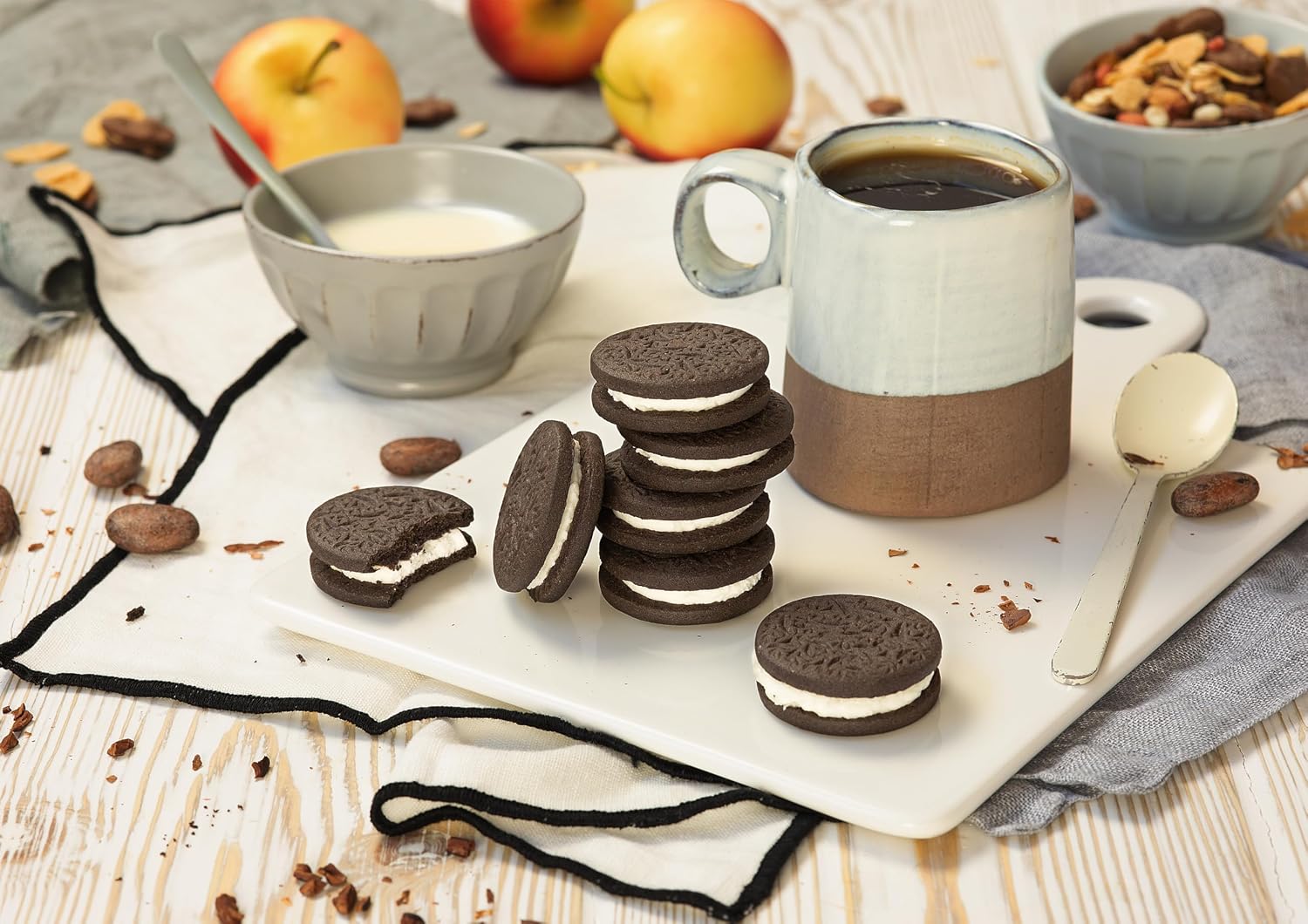 Biscoito Recheado Chocolate O's 5