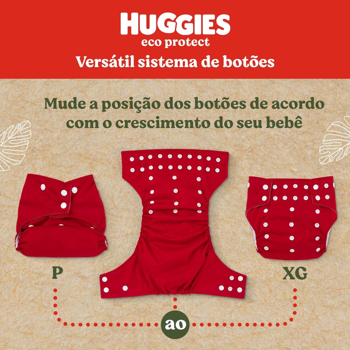Fralda Reutilizável Eco Protect 2