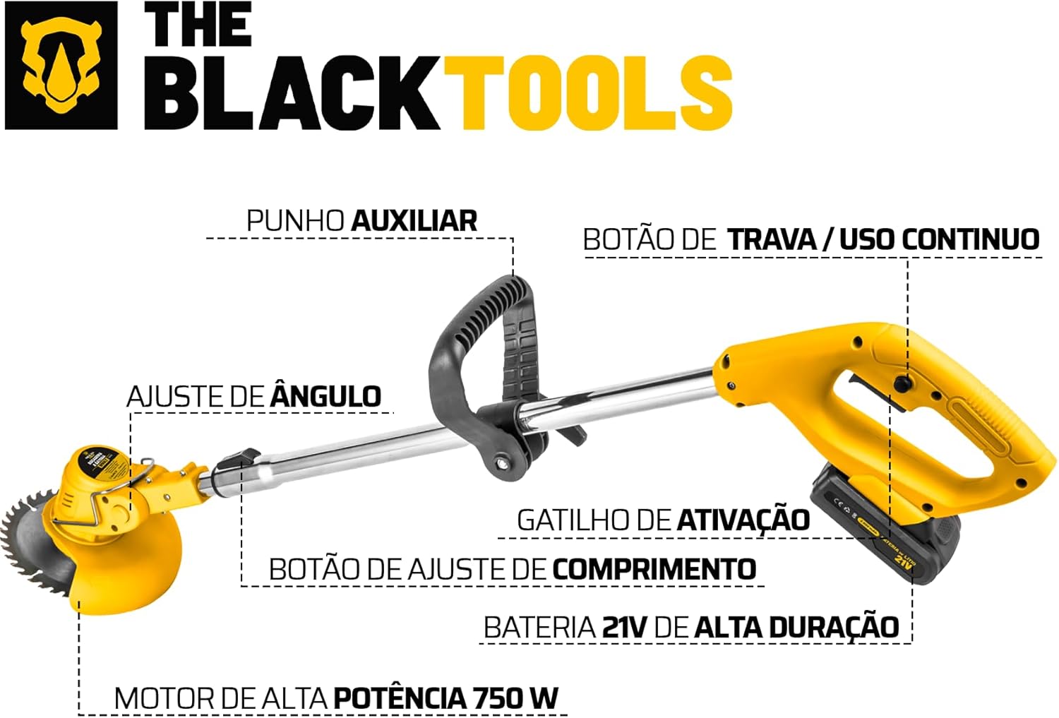 Roçadeira a Bateria  4