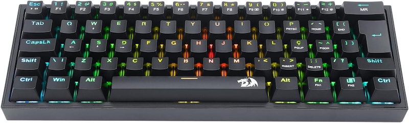 Teclado Mecânico Gamer Compacto Redragon Fizz 4