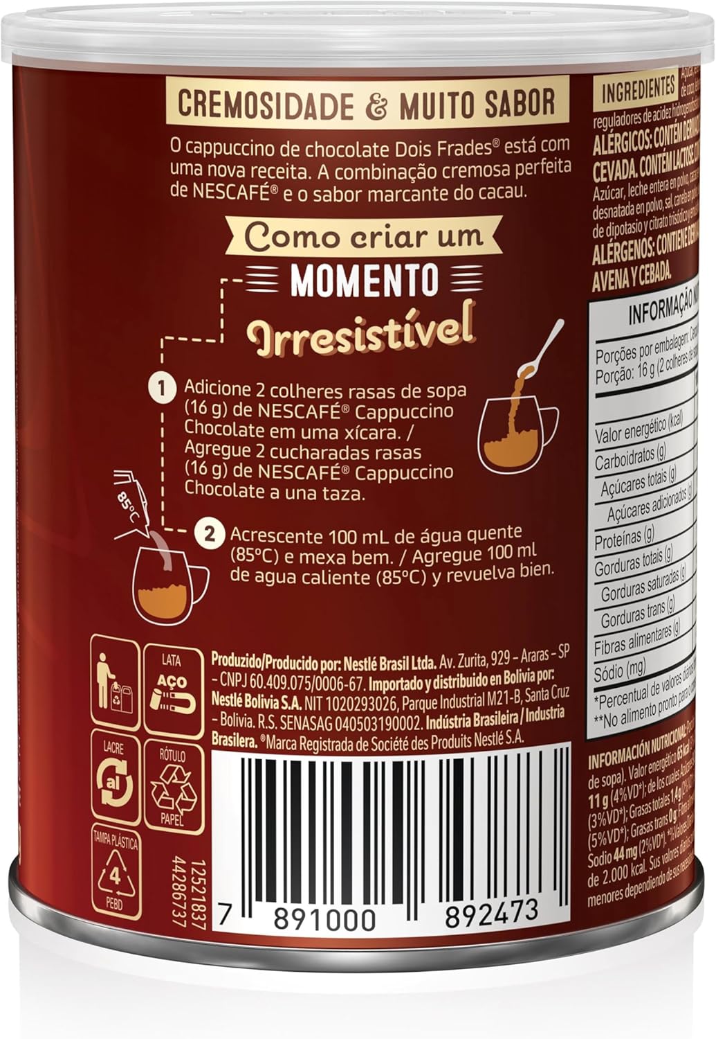 NESCAFÉ Cappuccino Chocolate 2