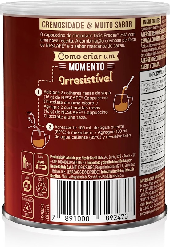 NESCAFÉ Cappuccino Chocolate 2