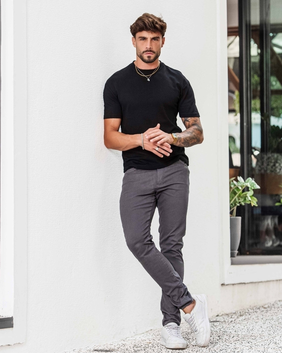 Calça Jeans Masculina Skinny  2