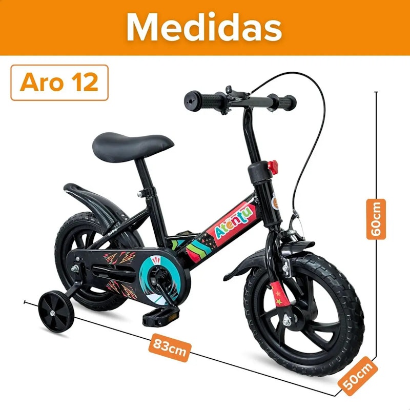 Bicicleta Aro 12 Atentu 2