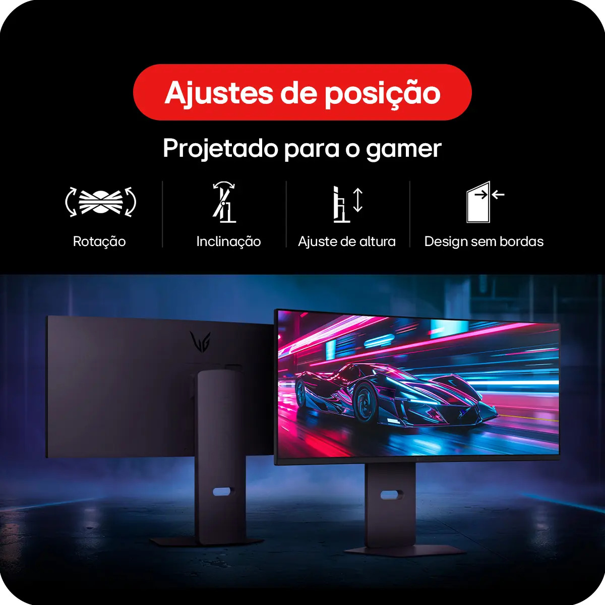 Monitor Gamer LG UltraGear Curvo 3