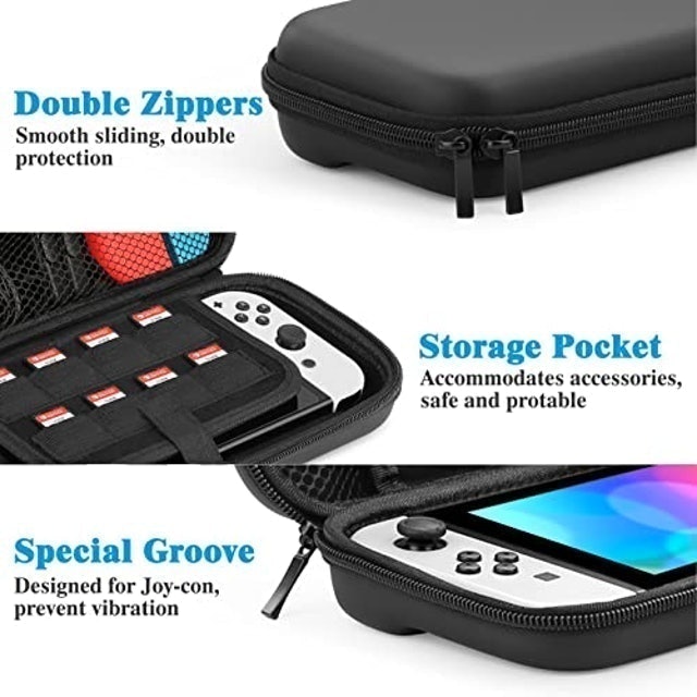 Case para Nintendo Switch OLED e Nintendo Switch 4