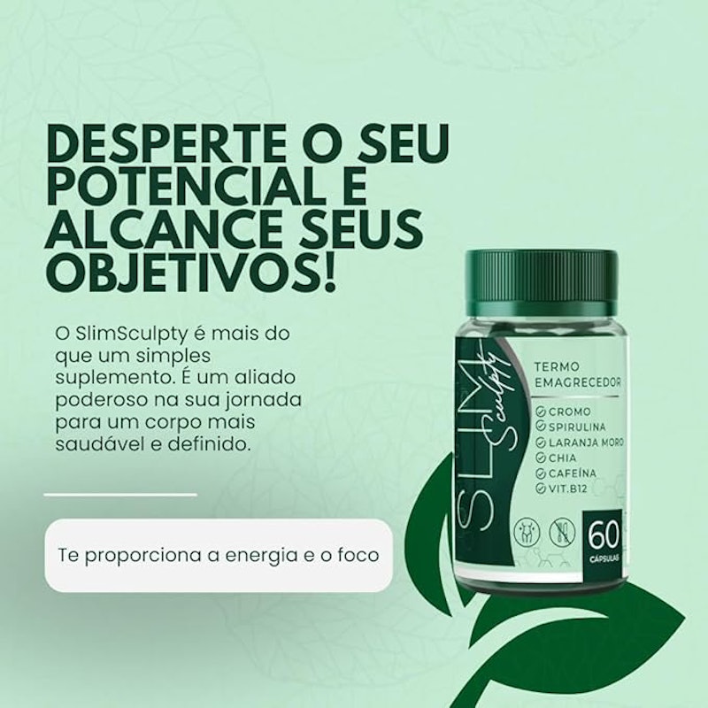 Suplemento Vitamínico Slim Sculpty 2