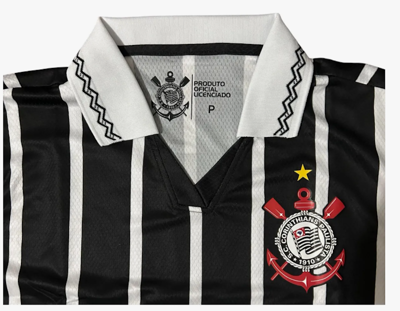 Camiseta Corinthians Suvinil Masculina 3