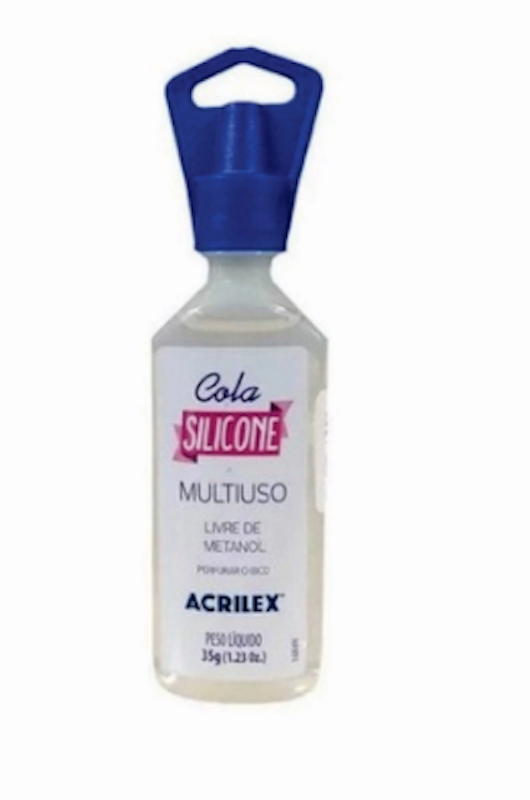Cola Silicone Multiuso Acrilex 1