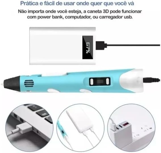 Caneta 3D Profissional Infantil 4