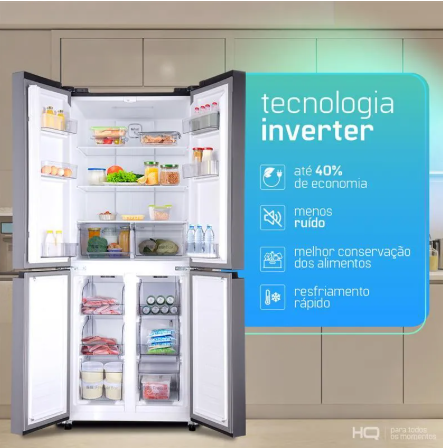 Geladeira Frost Free Inverter Multidoor 426 L 4