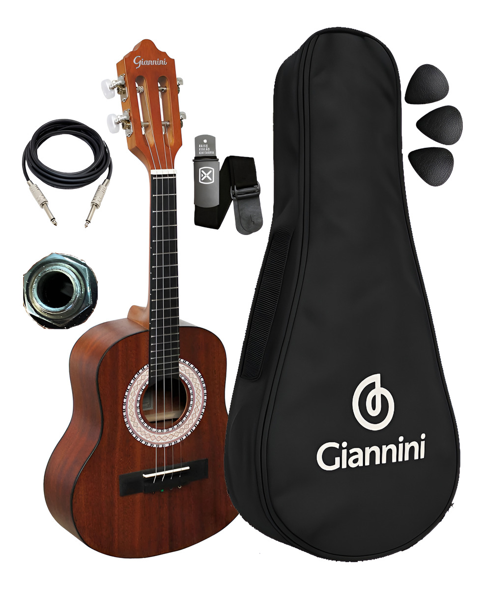 Cavaquinho Eletroacústico Giannini Performance Plus CS-34 SLS EQ (Sapele Satin) 2