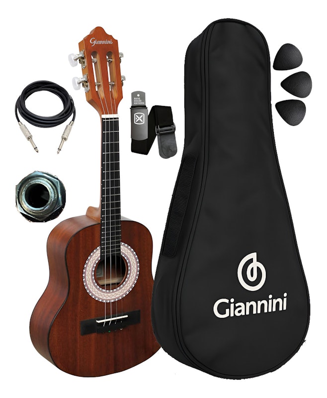 Cavaquinho Eletroacústico Giannini Performance Plus CS-34 SLS EQ (Sapele Satin) 2