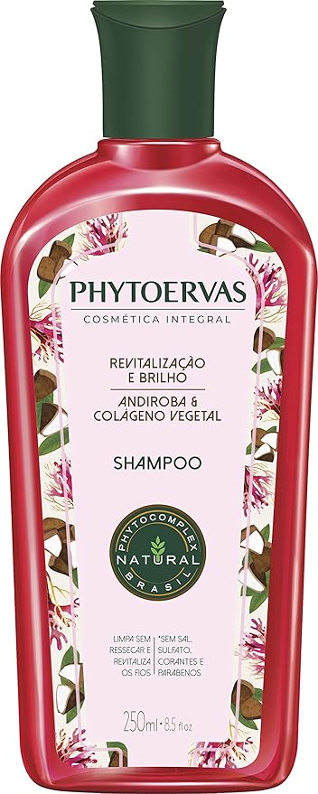Shampoo Revitalização e Brilho Andiroba e Colágeno Vegetal 1