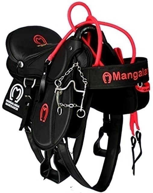 Sela para Cavalo Australiana Selaria Cavalo no Brete Mangalarga 1
