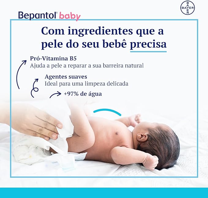 Lenços Umedecidos Bepantol Baby 4