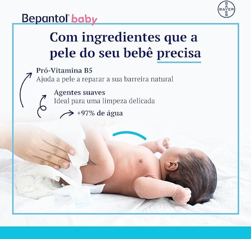Lenços Umedecidos Bepantol Baby 4