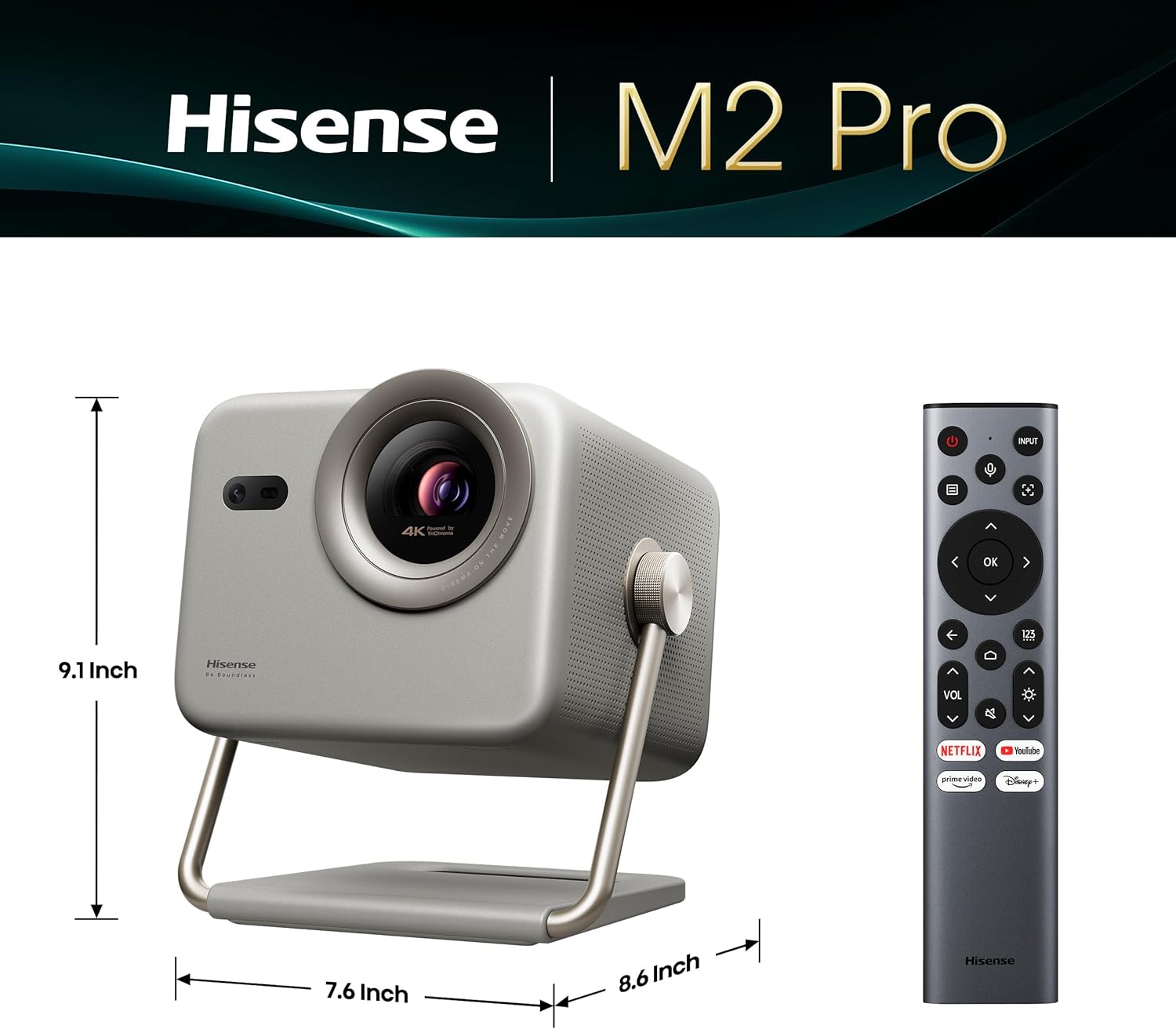 Mini Projetor Laser M2 Pro 2