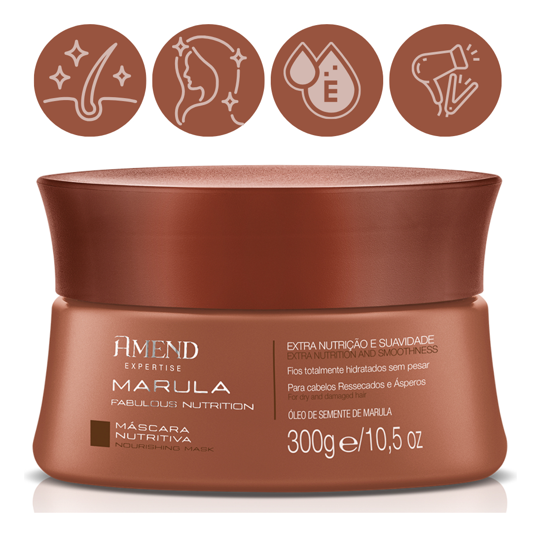 Máscara Nutritiva Amend Expertise Marula Fabulous Nutrition 3