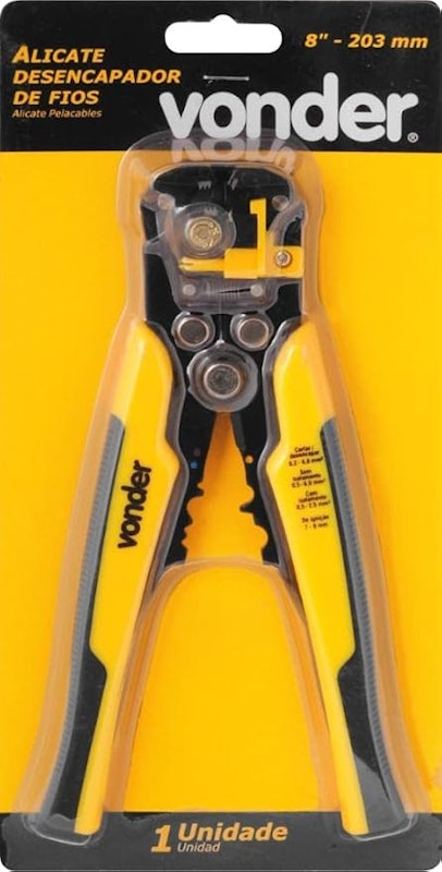 Alicate Desencapador de Fios Automático 8" 203 mm 4