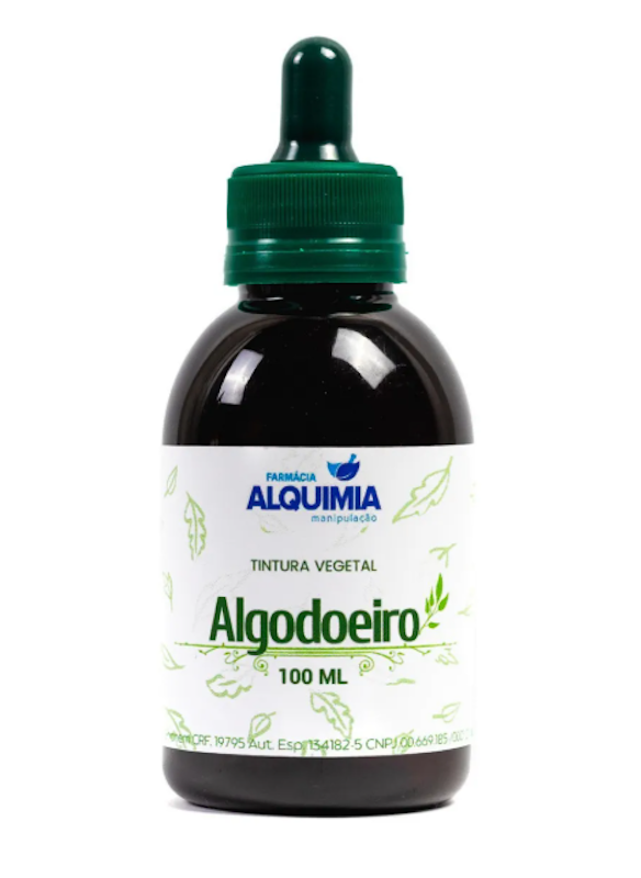 Tintura de Algodoeiro Aumento de Leite Materno 100 ml 1