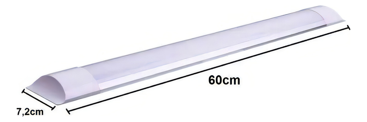 Luminária LED Slim 18 W 6000 K Elgin Bivolt Luz Branca Fria 4