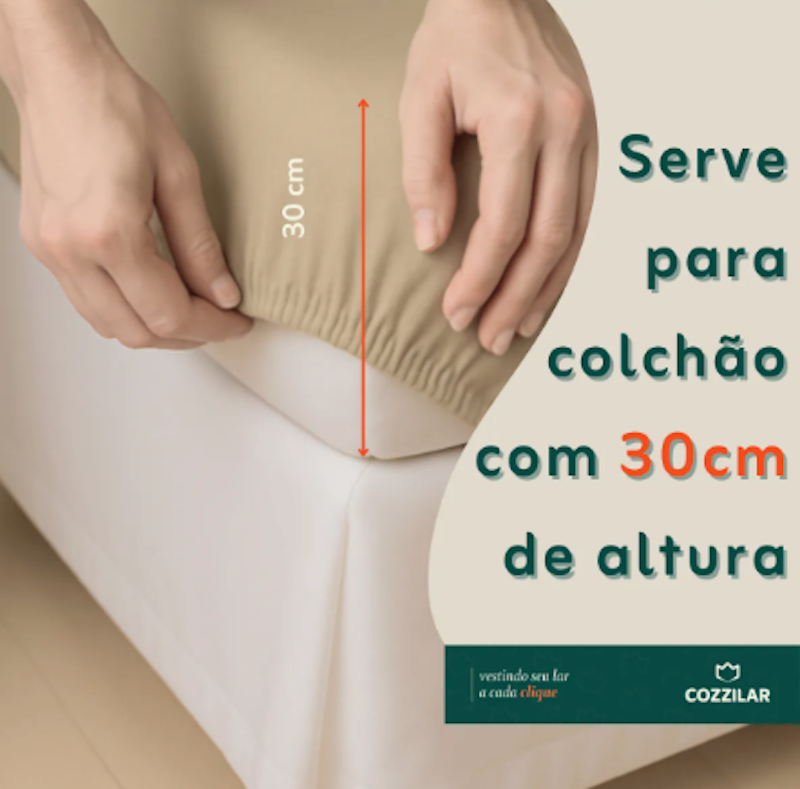 Jogo de Lençol Queen 3 Peças 4