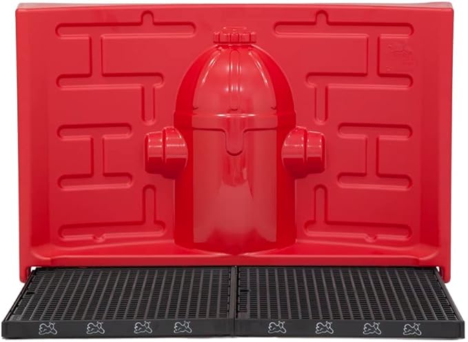 Kit Sanitário Pipi Dolly's Macho Vermelho e Preto 1