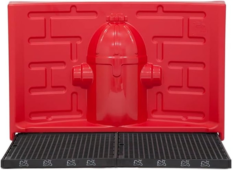 Kit Sanitário Pipi Dolly's Macho Vermelho e Preto 1