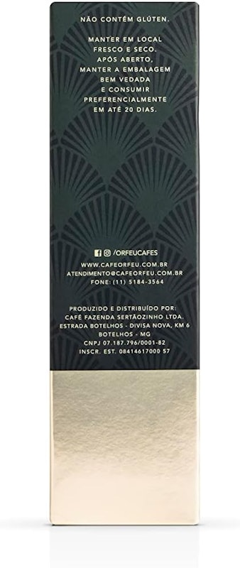Café Moído Orgânico Orfeu 250G 4
