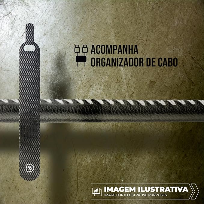 Cabo Turbo Militar - 1,5 m - Micro USB V8 4