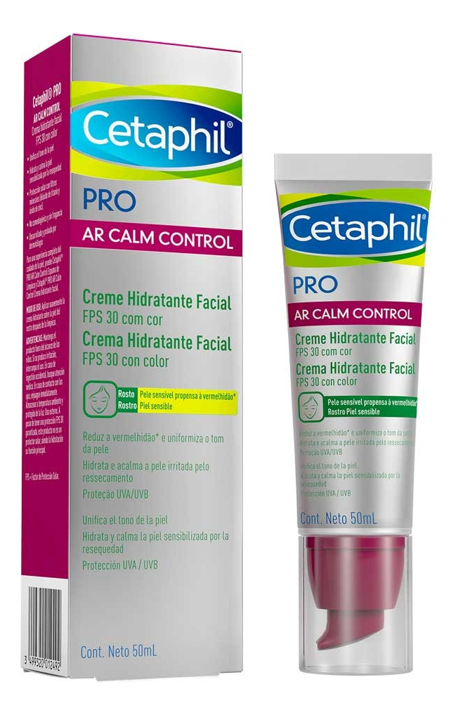 Creme Facial FPS 30 com Cor PRO AR Calm Control 2