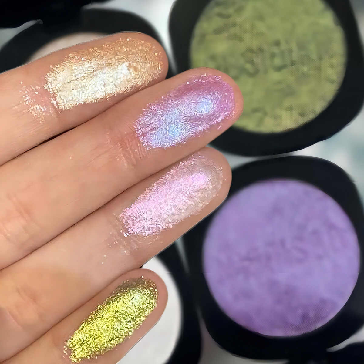 Iluminador e Sombra Cream Obsidian 2